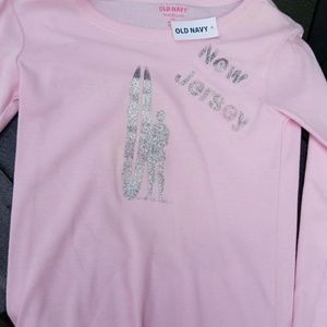 NWT Hand Painted Old Navy Surfer shirt girl